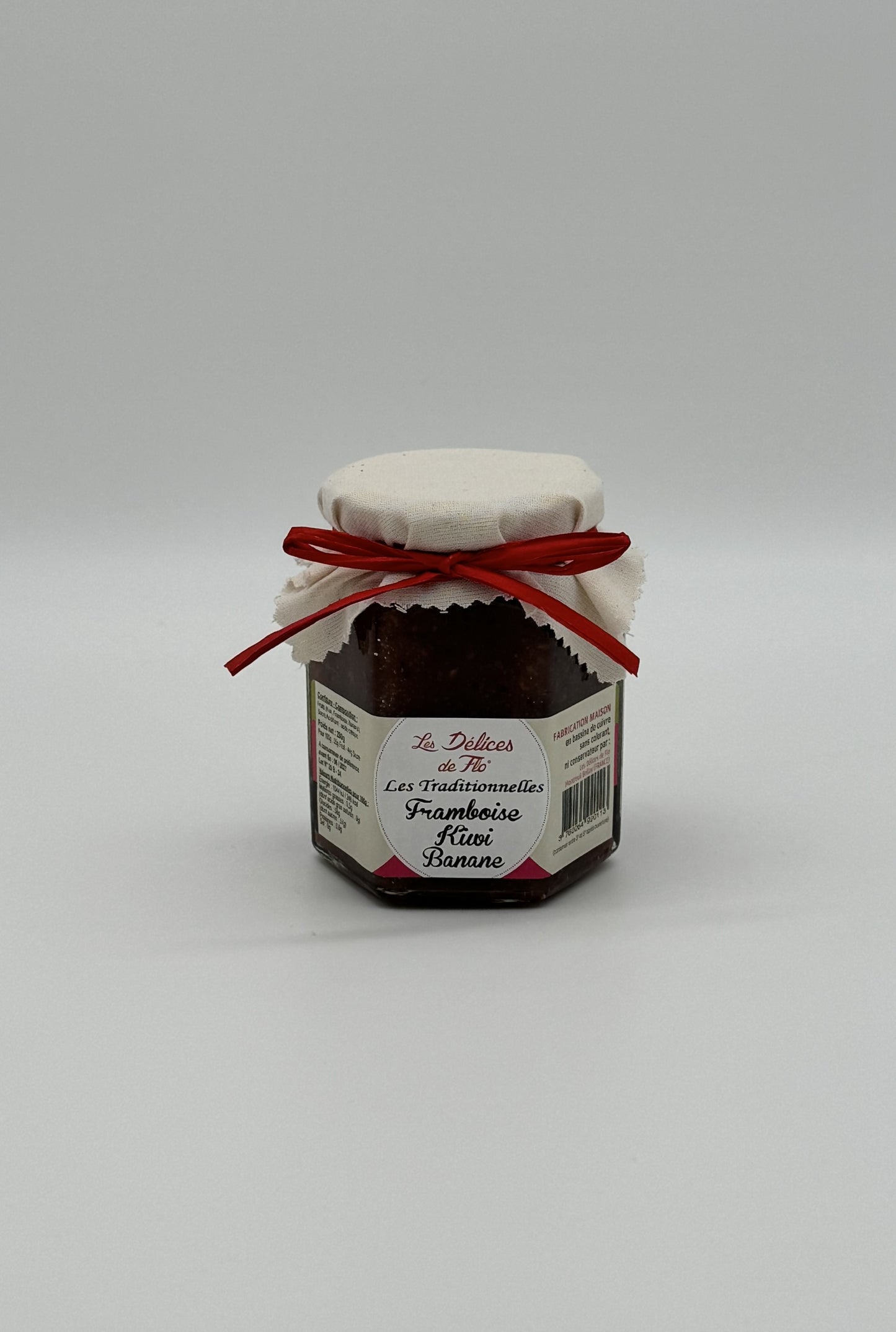CONFITURE FRAMBOISE KIWI BANANE 280G 280GR
