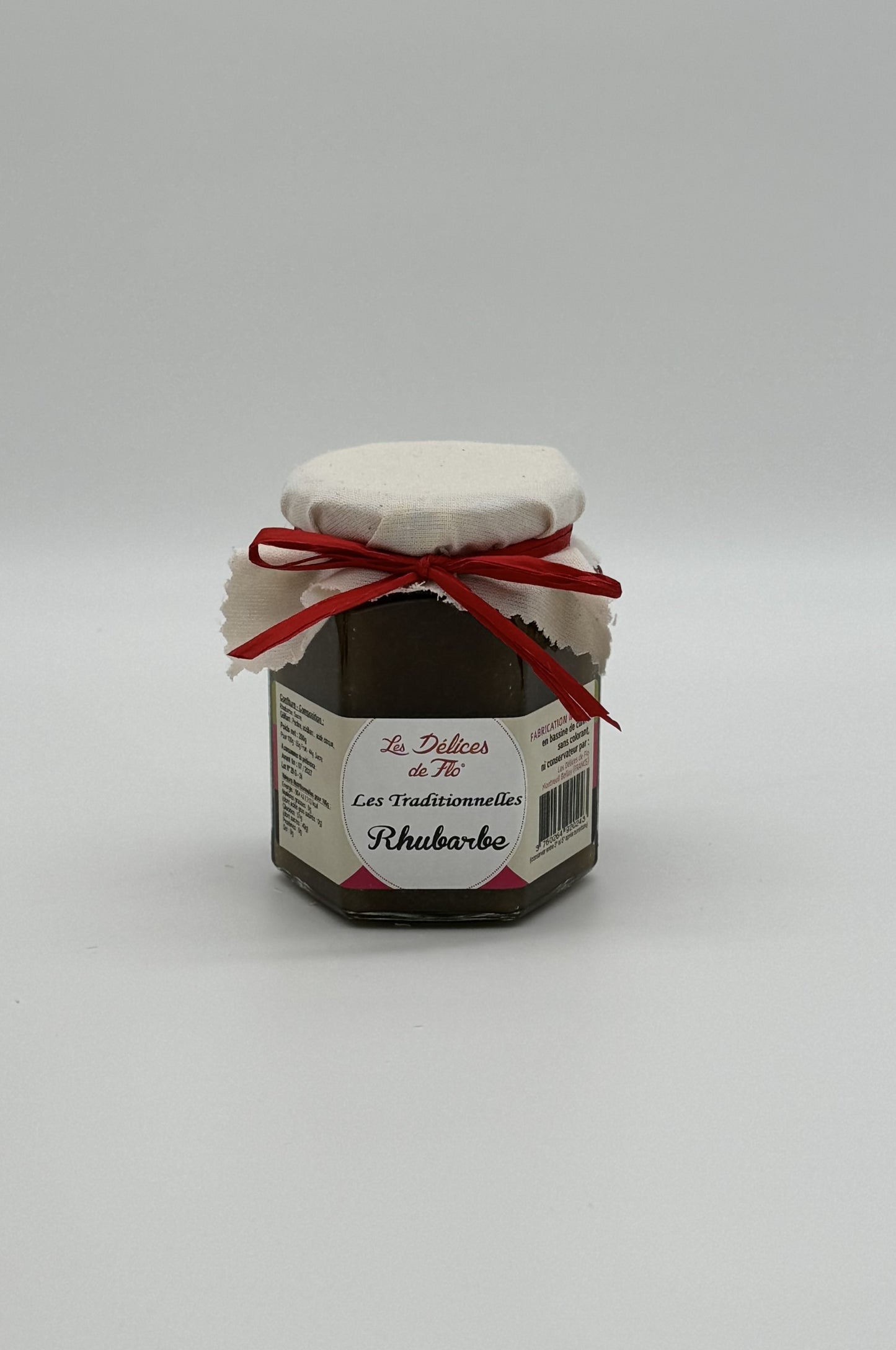 CONFITURE RHUBARBE 280G 280GR