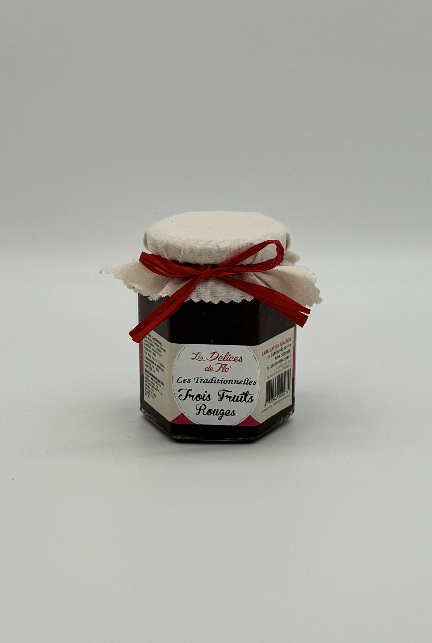 CONFITURE TROIS FRUITS ROUGE 280G 280GR