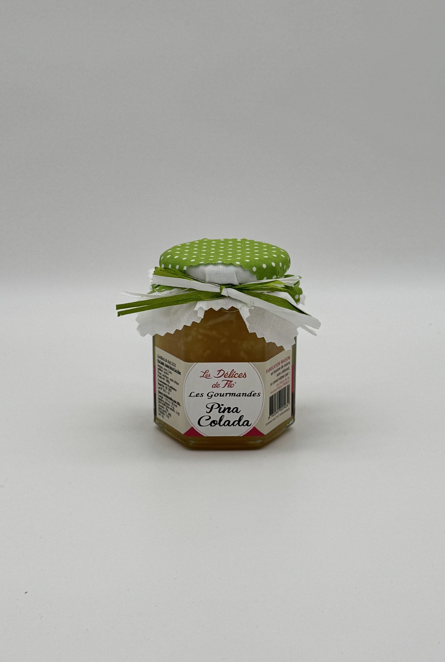 CONFITURE PINA COLADA (Ananas Coco Rhum) 290G 290GR