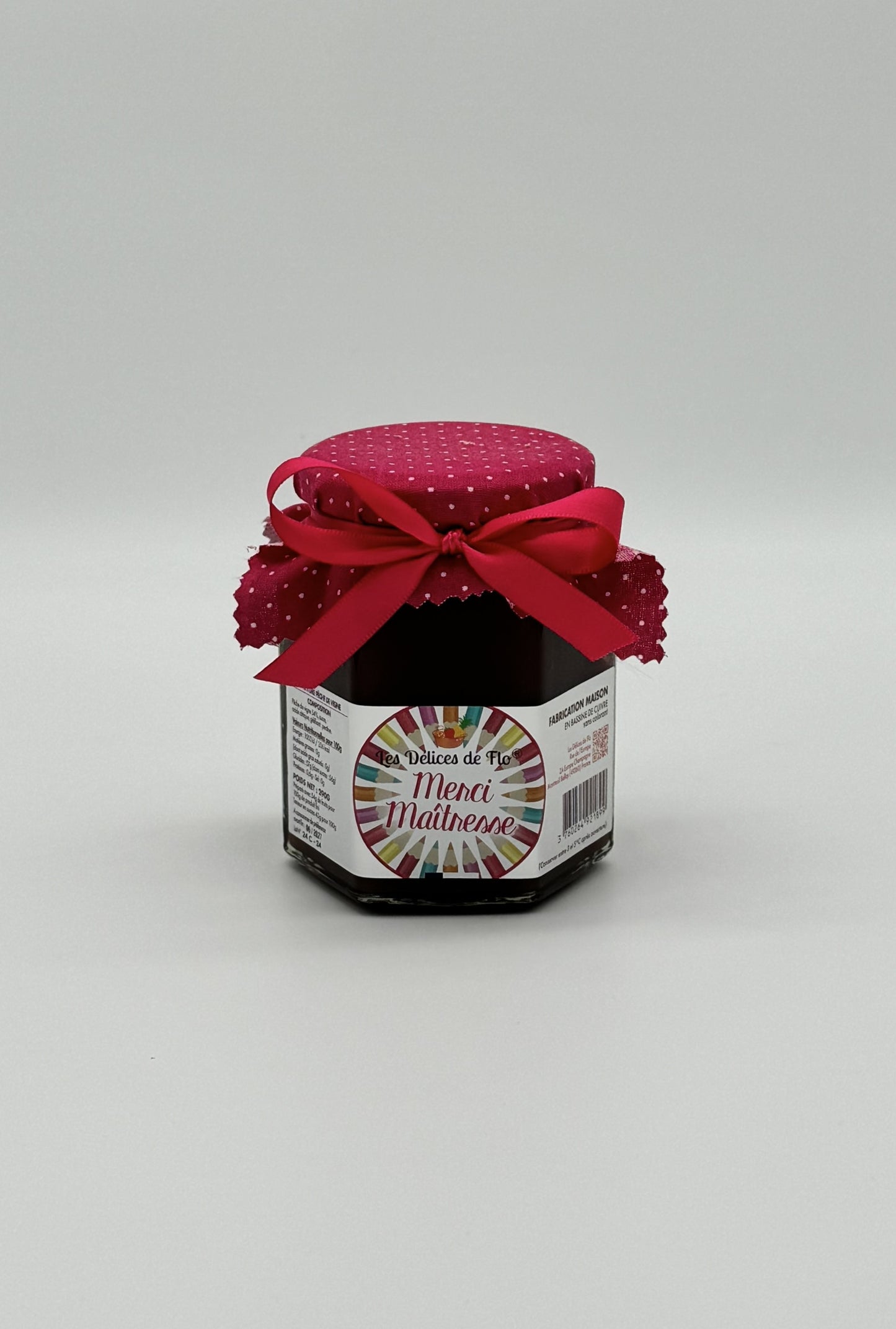MERCI MAÎTRESSE / CONFITURE PÊCHE DE VIGNE 290G 290GR