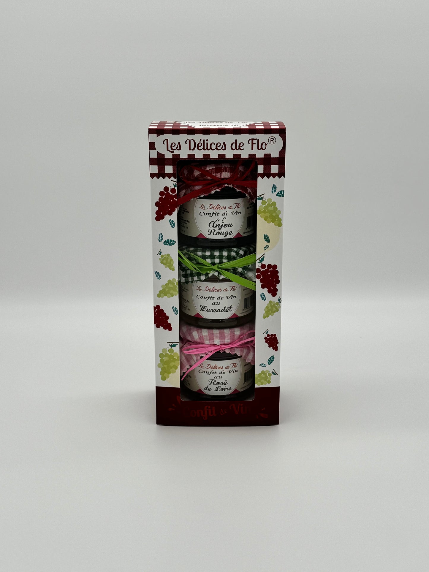 COFFRET LOT 3 X 130G CONFIT DE VIN