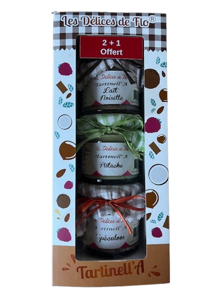 COFFRET LOT 3 X 130G TARTINELL'A OFFRE DE PÂQUES