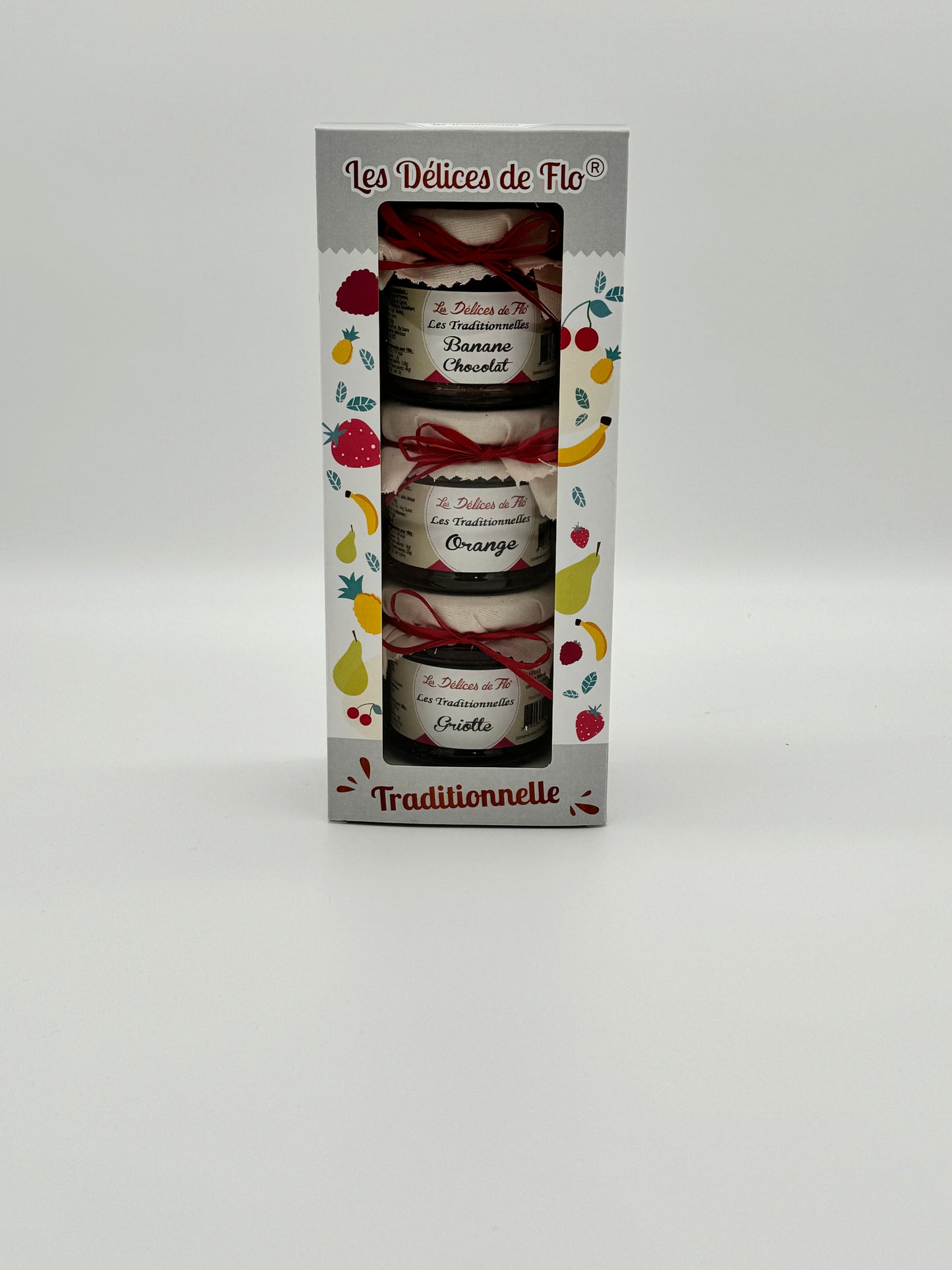COFFRET LOT 3 X 130G CONFITURE TRADITIONNELLE