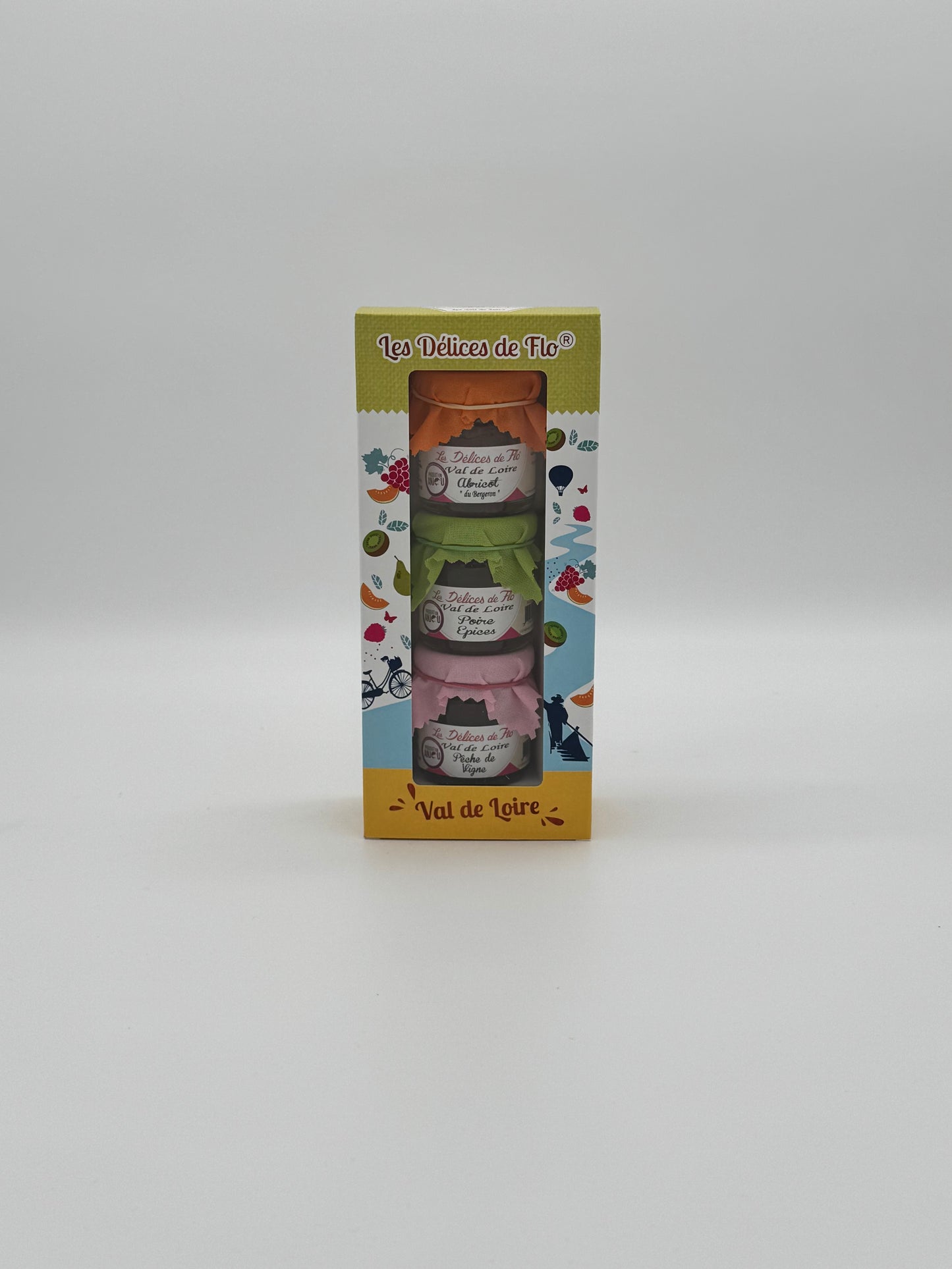 COFFRET LOT 3 X 50G CONFITURE VAL DE LOIRE