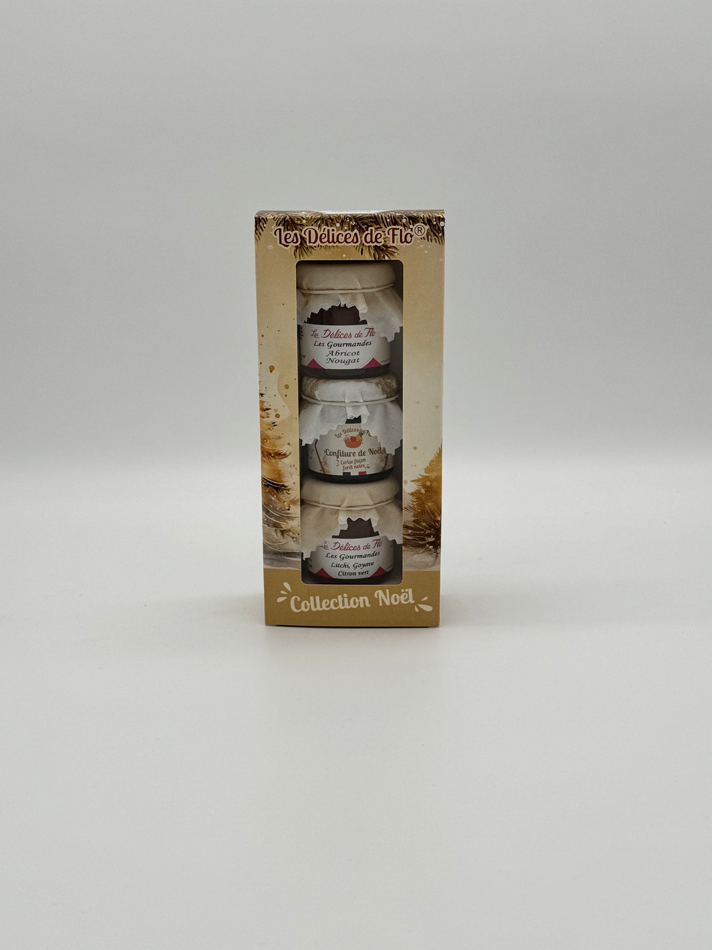 COFFRET LOT 3 X 50G CONFITURE TRADITIONNELLE