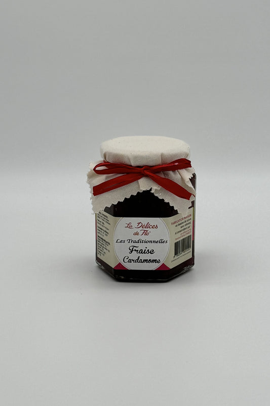 CONFITURE FRAISE CARDAMOME 280G 280GR