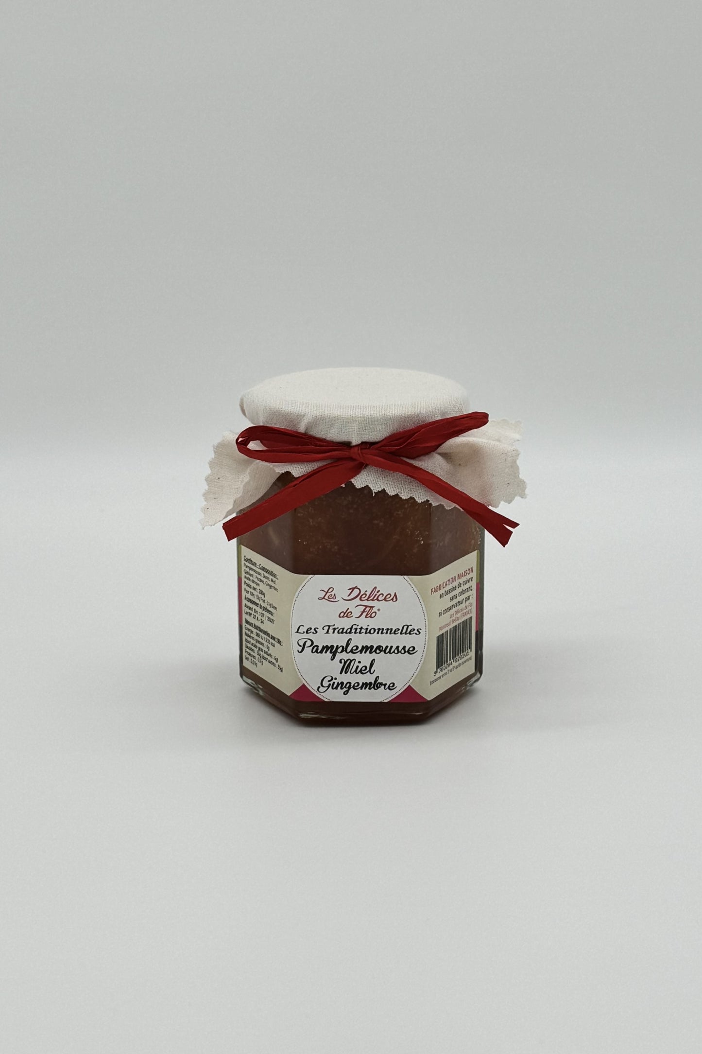 CONFITURE PAMPLEMOUSSE MIEL GINGEMBRE 280G 280GR