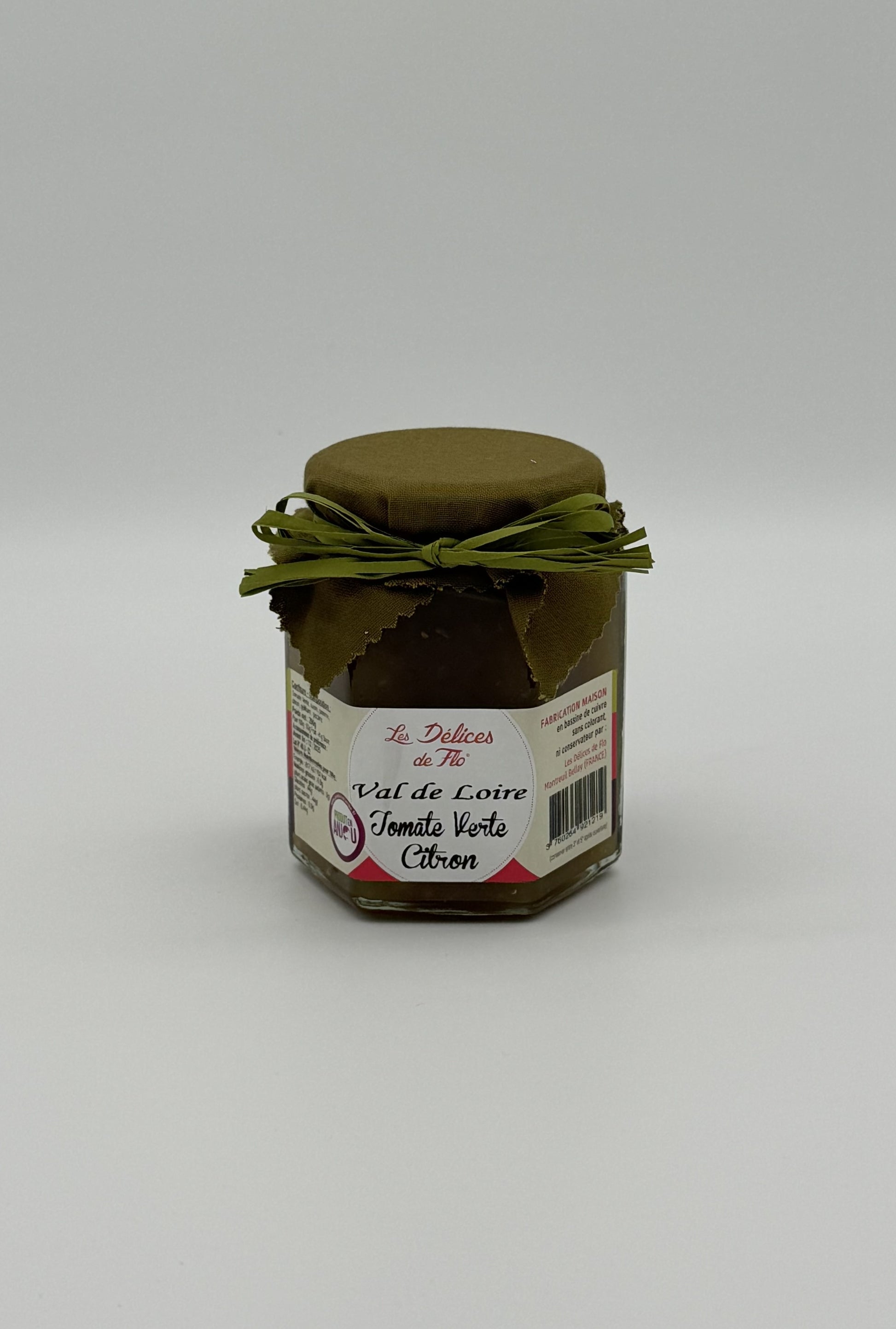 CONFITURE TOMATE VERTE CITRON 290G 290GR