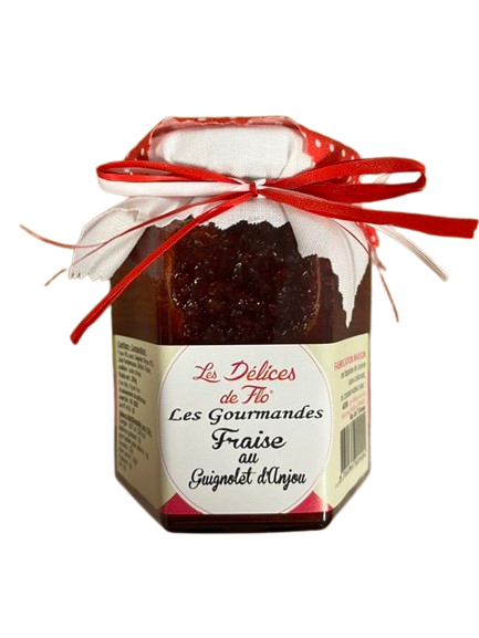 CONFITURE FRAISE AU GUIGNOLET D'ANJOU