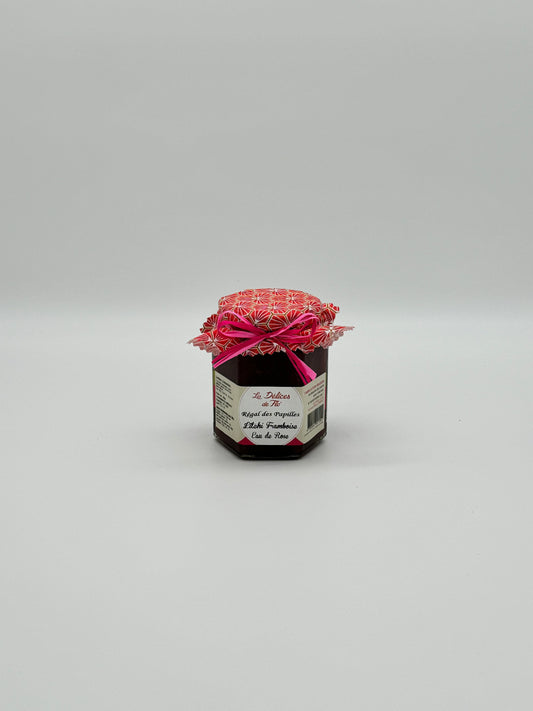 CONFITURE LITCHI FRAMBOISE EAU DE ROSE 280G