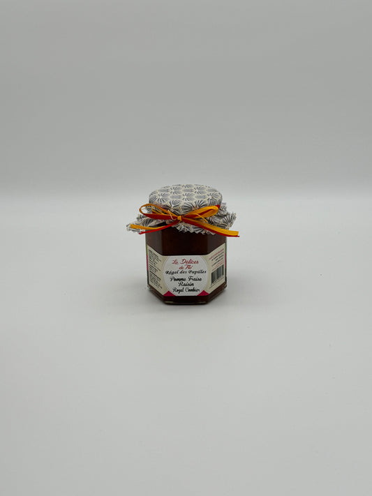 CONFITURE POMME FRAISE RAISIN ROYAL COMBIER 280G