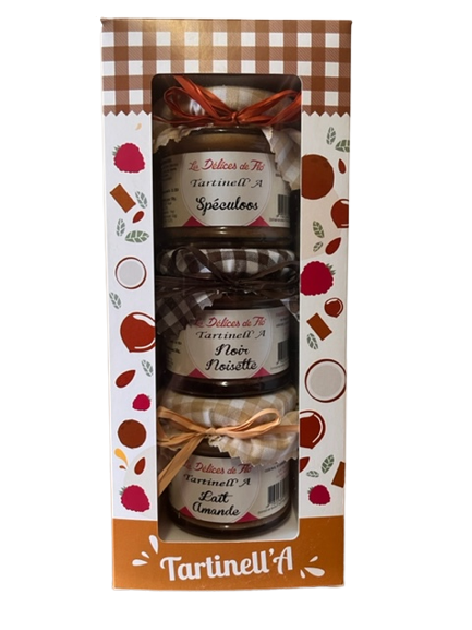COFFRET LOT 3 X 130G TARTINELL'A